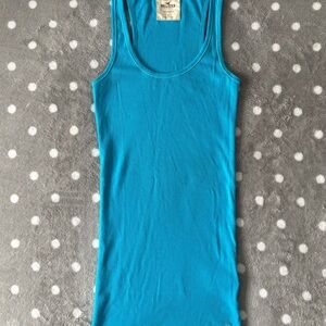 Hollister Blue Tank Top y2k